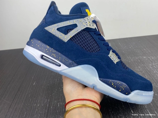 Rep Husky Retro Air 4 Jordan AJ4-1036660 Michigan (PE) 0713